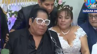 ‘Cachuca’ contrajo matrimonio con Elizabeth Odar pero su familia no asistió a la boda