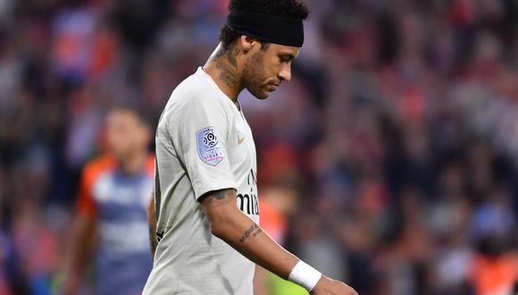 La segunda temporada de Neymar en el PSG dejó mucho que desear. No solo se la pasó lesionado, sino que su aporte fue pobre respecto a goles. (Foto: AFP)