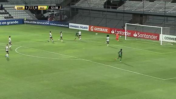 Gol Sandy Dorador para el 1-1 de Alianza Lima vs. Corinthians por la Copa Libertadores Femenina | Video: Conmebol.