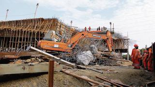 Investigan caída de puente en Piura