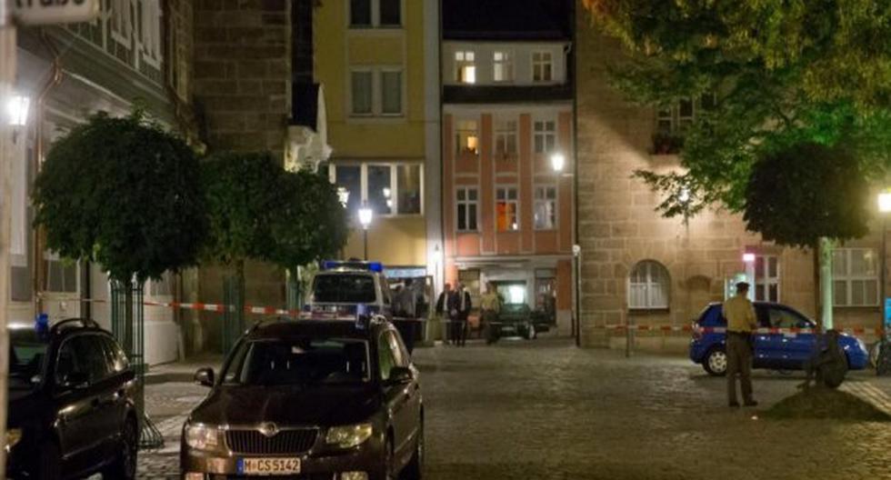 El Estado Islámico ha reivindicado el ataque de este domingo frente al restaurante Eugene Weinstube, en el centro de la ciudad alemana de Ansbach. (Foto: