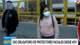 Perú: conoce la sanción por no usar protector facial en transporte público