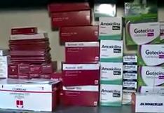 PNP incauta medicamentos falsificados y vencidos en Cercado de Lima