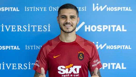 Mauro Icardi fue cedido al Galatasaray del PSG. (Foto: Galatasaray)