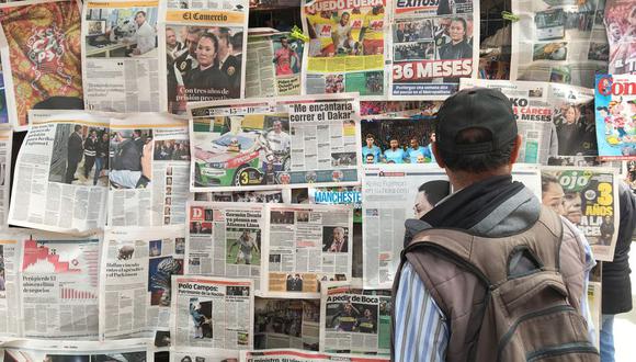 "El país tiene que renovar su compromiso con la prensa libre e independiente". (Foto: GEC)