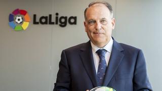 Presidente de LaLiga le respondió a Joan Laporta sobre salida de Lionel Messi