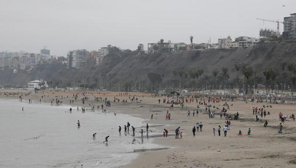 Las playas no deben presentar aglomeraciones. (Foto: GEC)