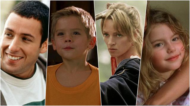 A propósito del reencuentro de Adam Sandler y Cole Sprouse, actores de "Un papá genial", repasamos a otros actores que han hecho de padres e hijos en la ficción. Fotos: Difusión.