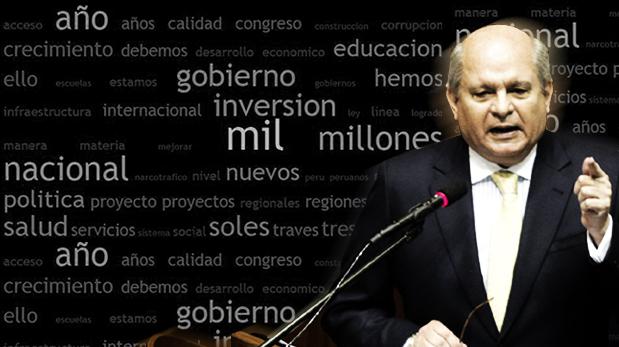 Cateriano habló más de "millones" e "inversión" en su discurso - 1