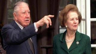 Margaret Thatcher se inspiró en Pinochet para su política económica