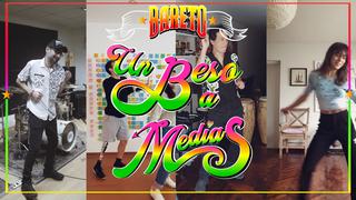 El tutorial para Tik Tok de “Un beso a medias”, el nuevo tema de “Bareto” | VIDEO 