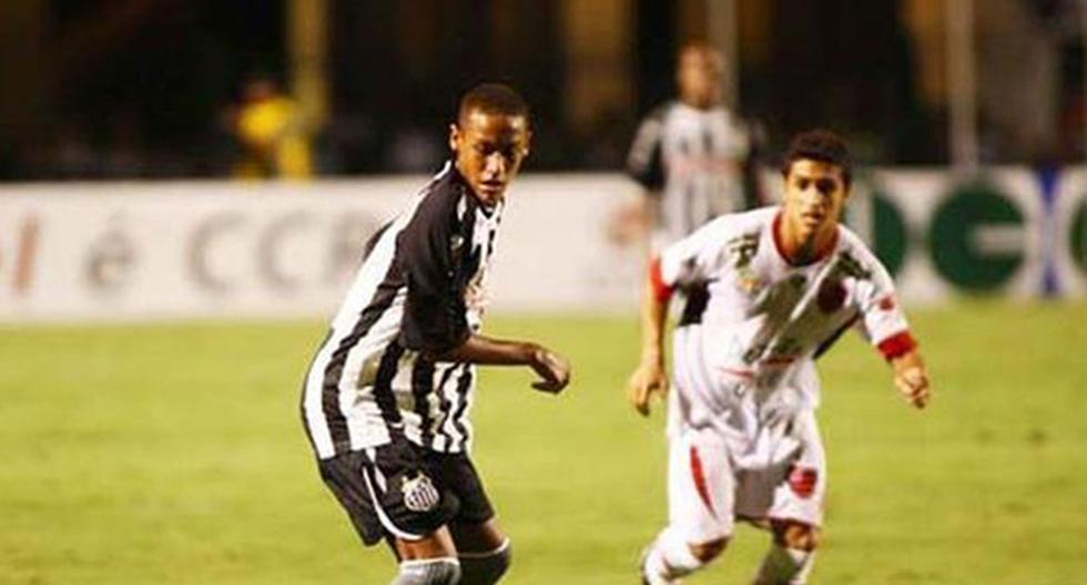 Neymar anotó su primer gol al Mogi Mirim. (Foto: O Globo)