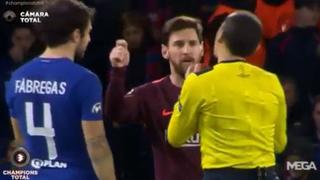 Facebook: Messi realizó broma a Fábregas y árbitro tardó en entenderla