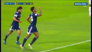 Sporting Cristal vs. Grau: Christopher Olivares marcó el 2-0 de los rimenses | VIDEO