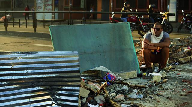 La oposición en las calles a un año de la muerte de Chávez - 2