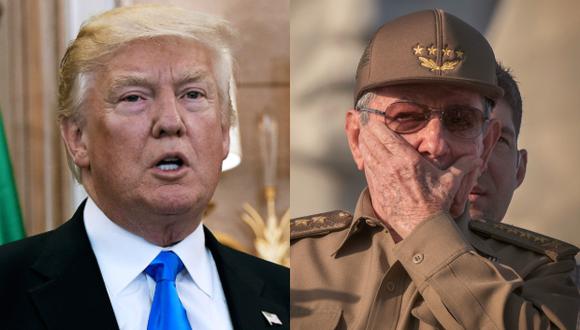El gobierno de Donald Trump ya indicó en varias ocasiones que espera que el presidente cubano, Raúl Castro, dé pasos importantes materia de derechos humanos. (Foto: AFP)