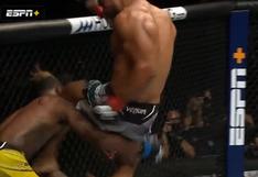 KO brutal en UFC 283: Ismael Bonfim ‘desmayó' a Terrance McKinney con rodillazo a la cabeza | VIDEO