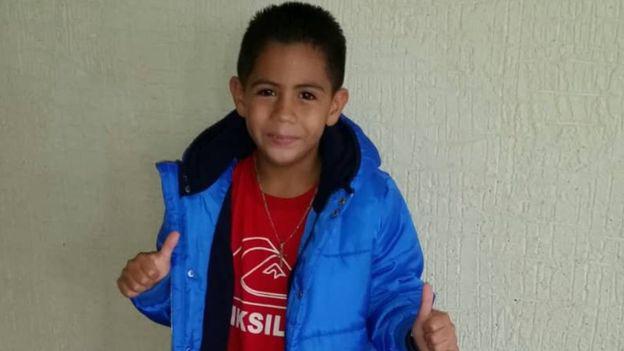 El sueño de Brayan era conocer a Lionel Messi, su ídolo. Foto: RICHARD NAVARRO, vía BBC Mundo