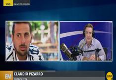Claudio Pizarro espera que la Selección Peruana clasifique al Mundial de Rusia 2018