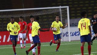 Ecuador venció 3-2 a Chile y se convirtió en el único líder del grupo A del Sudamericano Sub 17