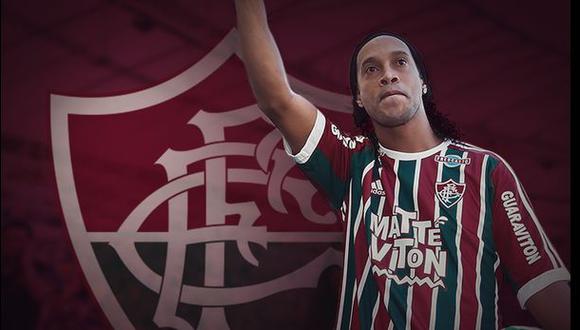 Ronaldinho debuta en Fluminense vs. Gremio en el Maracaná