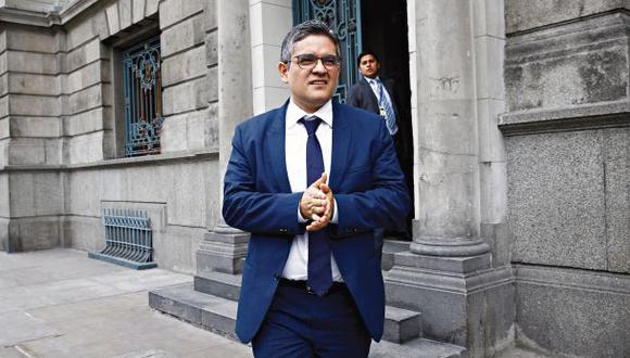 José Domingo Pérez declaró por más de dos horas ante el juez. (Foto: Allen Quintana/ GEC)
