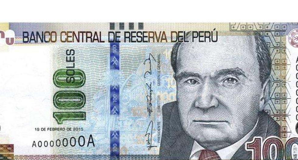 El Banco Central de Reserva del Perú presentó hoy los nuevos billetes de 10 y 100 soles que llevan la denominación \"soles\" en vez de \"nuevos soles\" como era anteriormente. (Foto: Andina)