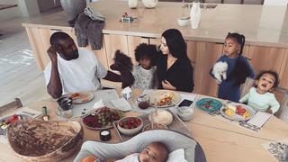 Kim Kardashian publica tierna fotografía familiar en Instagram | FOTOS