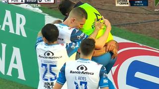 Martín Barragán anota el 1-0 de Puebla ante Chivas por el repechaje | VIDEO
