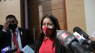 Congresista de Perú Libre exige información a Mirtha Vásquez sobre “si cumplirá los compromisos” de Castillo