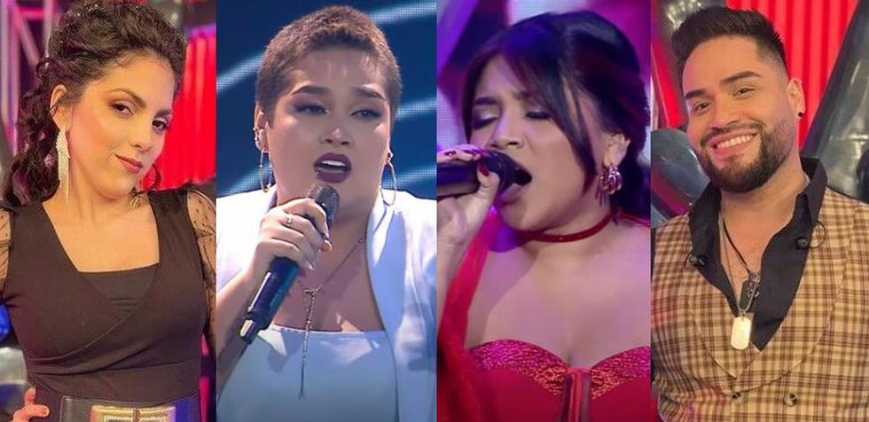 "La Voz Perú" esta cada vez más cerca a su final y esta semana el público tuvo que escoger a su cantante favorito para que este continúe en competencia. Conoce quienes lograron convencer a la audiencia. (Foto: @lavozperuoficial/Captura Latina/Composición)