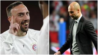 Champions: Ribéry felicitó a Mónaco tras eliminar a City de Pep