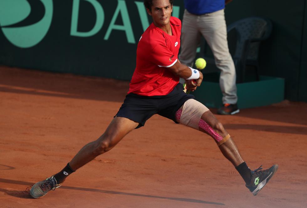 Perú y Suiza igualan 1-1 en playoffs del Grupo Mundial I de Copa Davis | Fotos: Rolly Reyna/Joel Alonzo/GEC