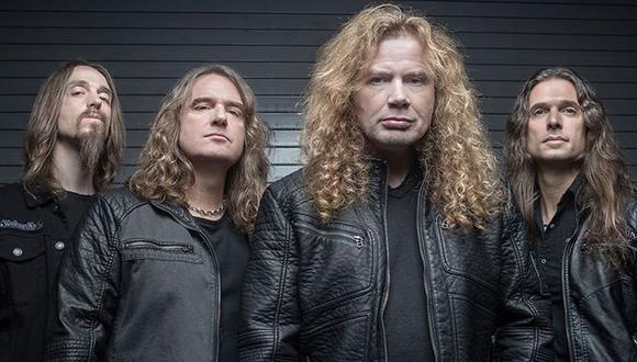 Se viene el regreso del líder de Megadeth, Dave Mustaine, en octubre.  (Foto: @Megadeth)