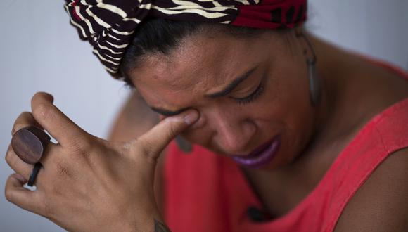La 'alter ego' de la concejal negra asesinada en Rio Marielle Franco promete seguir su lucha. (Foto: AFP/Mauro Pimentel)