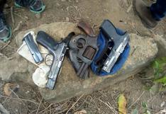 Piura: hallan armas que pertenecerían a sicarios en la frontera con Ecuador