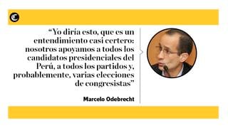 Testimonio de Odebrecht: las principales frases en la traducción