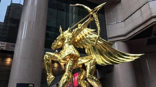 "Saint Seiya" exhibe armaduras de tamaño real por aniversario