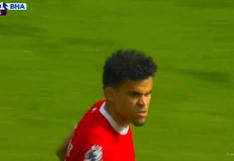 Gol de Luis Díaz hoy en el 2-1 de Liverpool vs. Brighton por Premier League | VIDEO