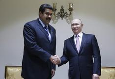 Maduro dialoga con Putin sobre la situación política en Venezuela