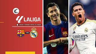 Barcelona vs. Real Madrid online: horarios, canales TV y streaming