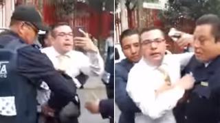 Choca ebrio, graba, se enoja y surge “Lord Godinez” [VIDEO]