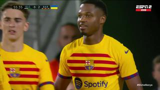 Golazo de Ansu Fati: Barcelona derrota 2-0 a Elche por LaLiga | VIDEO