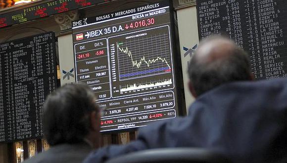 El índice Euro Stoxx 50, que agrupa a las mayores cotizadas, cae el 1,20 %. (Foto: Reuters)