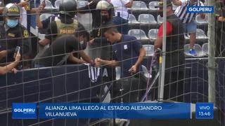 Cristian Benavente y Hernán Barcos, los más ovacionados en ingreso a estadio de Alianza Lima | VIDEO