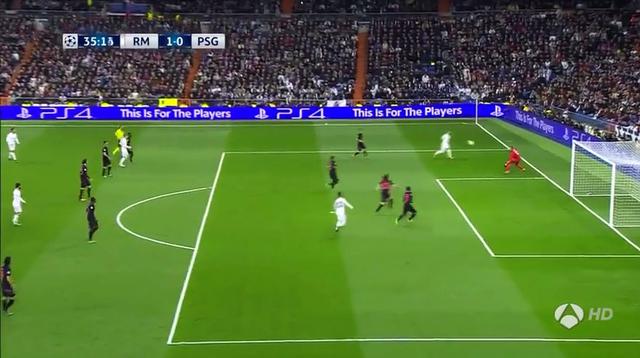 Real Madrid: CUADROxCUADRO del extraño gol de Nacho ante PSG - 11