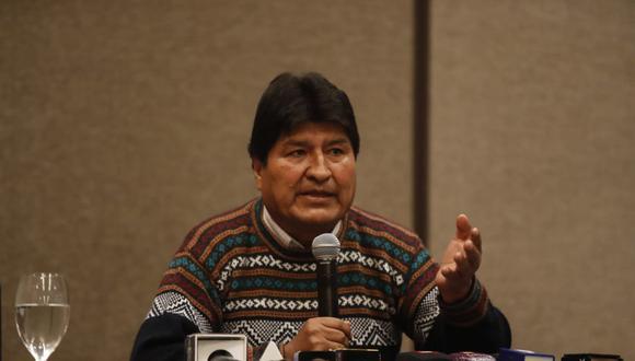 La Comisión de Relaciones Exteriores del Congreso acordó el último lunes declarar persona no grata al expresidente de Bolivia Evo Morales por “su negativo activismo político en el Perú”. (Foto: El Comercio)
