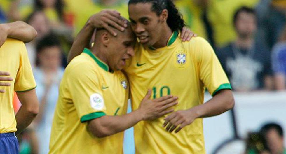 Ronaldinho culpa a Roberto Carlos por quedar fuera de Alemania 2006. (Foto: Getty Images)