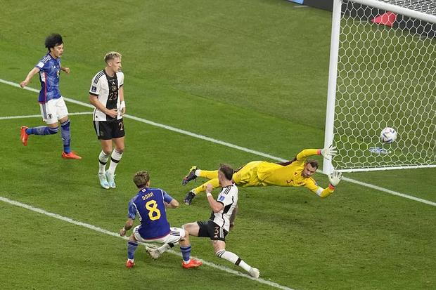 Japan beat Germany 2-1 for the first date of the Qatar 2022 World Cup. (Photo: AP)