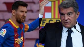 Presidente del FC Barcelona no irá a los amistosos del club para seguir con la ‘operación’ de Lionel Messi